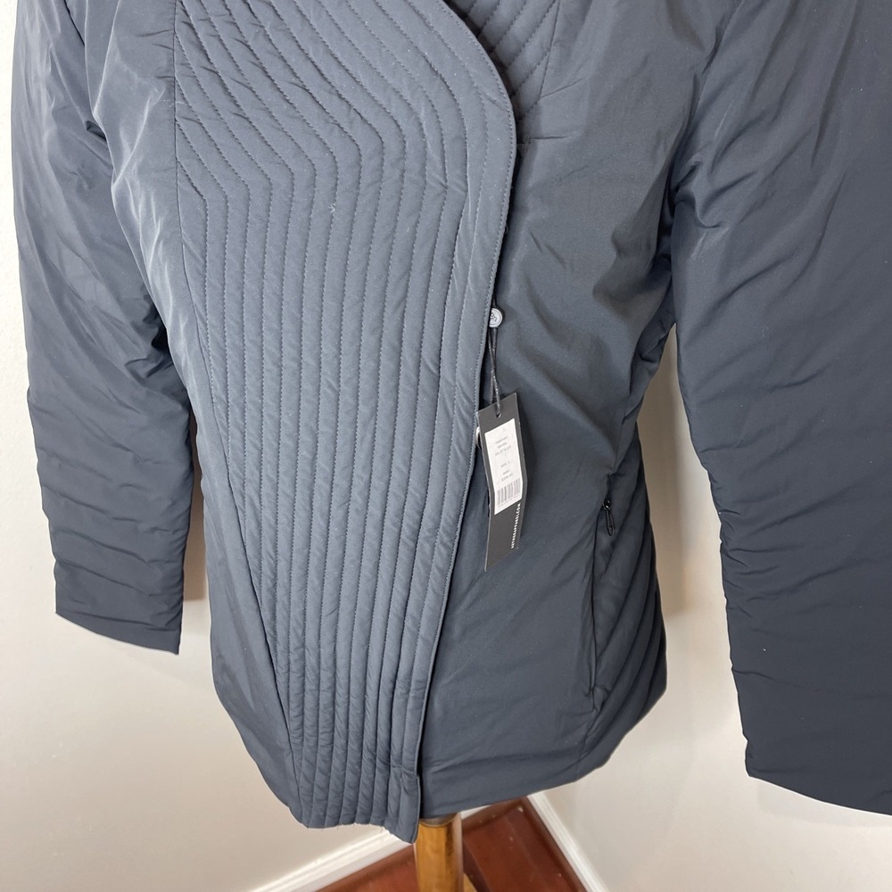New Aether Appearal Passport Jacket in Jet Black Sz 3 Medium - Picture 8 of 12